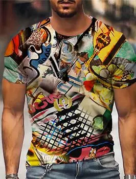 Новая летняя мужская модная футболка, мужская футболка с принтом орла и баннера, топ XS синий