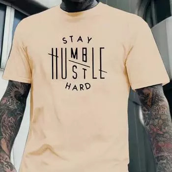 Новая летняя мужская модная футболка с индивидуальным креативным алфавитным принтом, мужская футболка, топ XS чёрный