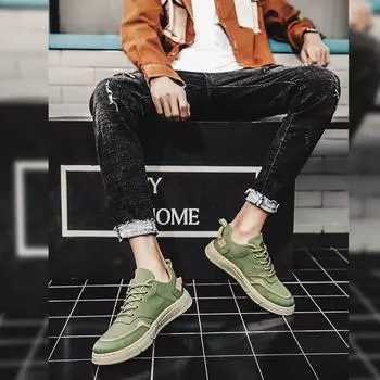 Новая летняя мужская повседневная обувь, водонепроницаемые резиновые сапоги, уличная нескользящая мужская обувь, универсальные модные резиновые сапоги, обувь на мягкой подошве 42 бежевый