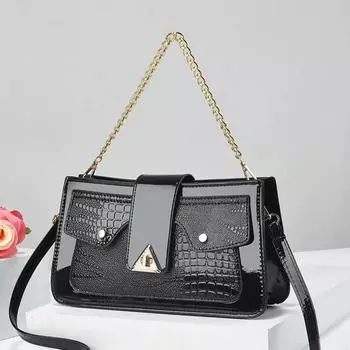 Новая летняя сумка-цепочка для женщин из искусственной кожи, сумки для покупок, женская сумка через плечо, дизайнерские сумки, женские сумки