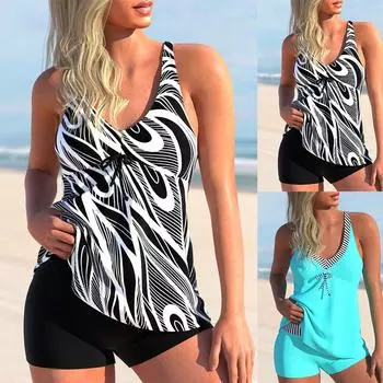 Новая летняя женская белая майка с принтом Curve и шорты, купальник из двух предметов, сексуальный пляжный комплект S-6XL S