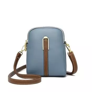 Новая летняя женская сумка через плечо, двухслойная вертикальная сумка для мобильного телефона, портативная маленькая сумка через плечо с креплением на ремне