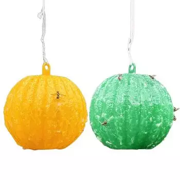 Новая липкая ловушка для фруктовых мух и грибковых комаров, ловушка для ос, пчел и насекомых для домашнего комплекта Yellow