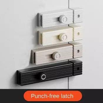 Новая литая светящаяся дверная пряжка мебель без перфорации раздвижная дверная защелка светящаяся фурнитура дверная защелка шкаф