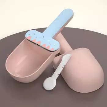 Новая ложка для мороженого и кошачьего корма с ложкой для консервов и лопаткой для еды. Товары для животных.
