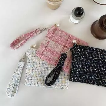 Новая маленькая ароматная стильная косметичка, модные сумки, косметичка, дорожная портативная косметичка розовый