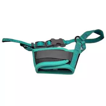 Новая маска для собак, регулируемая маска для рта, сетчатая дышащая морда, намордник для собак, защита от укусов и случайного поедания, товары для животных S