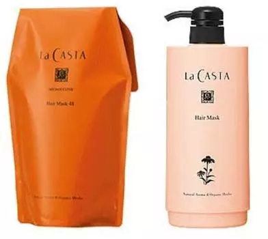 Новая маска для волос La Casta Aroma Esthe 48 600 мл в специальном наборе картриджей (пополнение),