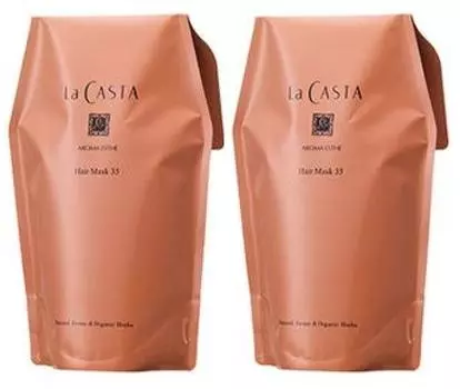 Новая маска для волос La Casta Aroma Esthe 35 600 г Набор из 2 шт. (Пополнение)