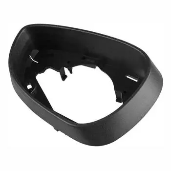 Новая матовая черная рамка крышки левого бокового зеркала заднего вида подходит для Ford Fiesta MK7 2009-2017