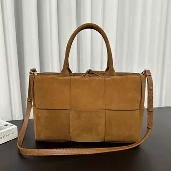 Новая матовая кожаная ручная работа женская сумка большая вместительная сумка через плечо сумка с надписью 33x10x22cm кофейный