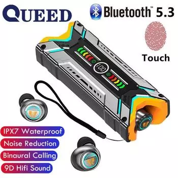 Новая меховая игра TWS с шумоподавлением и низкой задержкой Bluetooth-гарнитура ушного типа серый