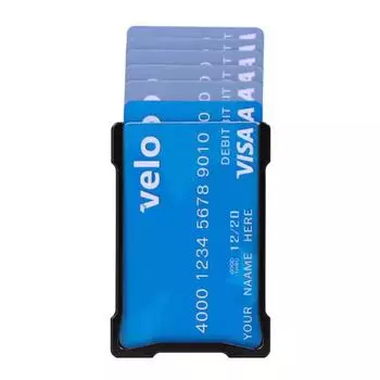 Новая металлическая визитница, обложка для банковских карт из алюминиевого сплава, персонализированная и креативная визитница для мужчин. чёрный