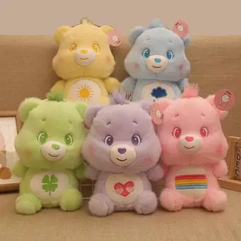 Новая милая мультяшная плюшевая бутиковая кукла-машинка для захвата, кукла-радужный медведь, детская подарочная кукла для девочек 8 inch