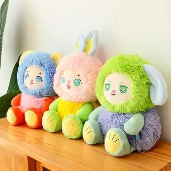 Новая милая плюшевая кукла-кролик, кукла-щенок, детская игрушка, подарок на день рождения 20cm