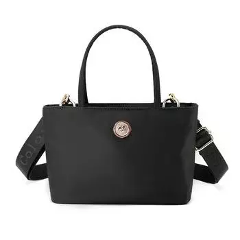 Новая мини-сумка подмышку Женская трендовая сумка через плечо Мобильный телефон Ключи Помада Сумка-тоут чёрный