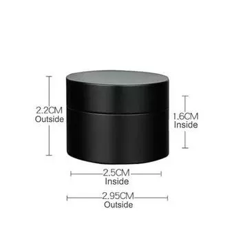 Новая мини-водонепроницаемая герметичная бутылка из нержавеющей стали, открытый EDC, коробка для таблеток для выживания, контейнер для таблеток, чехол для резервуара чёрный