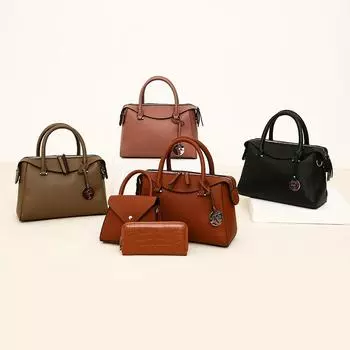 Новая минималистичная сумка большой вместительности, трансграничная сумка для матери и ребенка, комплект из трех предметов, женская ручная сумка через плечо, внешнеторговое плечо