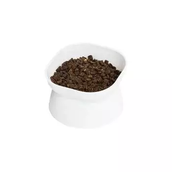 Новая миска для корма для домашних животных, миска для кошек, миска для собак, миска для животных с косым ртом, высокая защита для ног, шейный позвонок для собак, кошек, горшок для собак, товары для животных XS белый