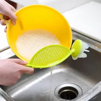 Новая многофункциональная мешалка для очистки риса, сито для фильтрата, сливной фильтр, дуршлаг, сетчатый фильтр