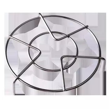 Новая многофункциональная пароварка на трех ножках, утолщенная кухонная стойка на низких ножках, микроволновая печь, круглая пароварка из нержавеющей стали