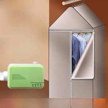Новая многофункциональная портативная сушилка: Сушилка для одежды, обуви и одеял с теплым воздухом Single cloth cover