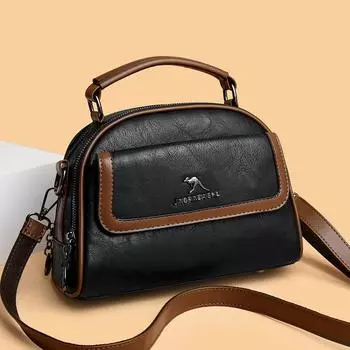 Новая многослойная сумка для мобильного телефона на осень, женская универсальная сумка большой вместимости на одно плечо, многофункциональная женская сумка для мам