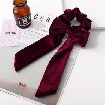 Новая Мода Бант Шелковые Резинки для Волос Женские Держатели для Хвоста Резинки для Волос Веревка для Волос Резинки Головные Уборы Аксессуары для Волос One Size