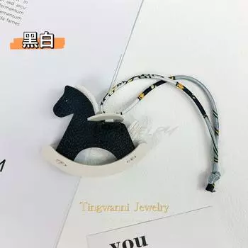 Новая мода качалка лошадка женская сумка кулон пони автомобиль кулон троянский конь сумка кулон милые животные ювелирные изделия