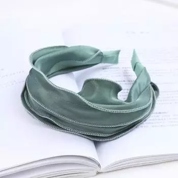 Новая Мода Мягкие Женские Летние Волосы Обруч для Волос Резинки для Волос для Девочек Однотонные Повязки на Голову Дизайнерская Повязка на Голову Аксессуары для Волос One Size