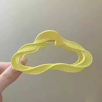 Новая Мода Облака Полые Заколки-крабы для Волос Женские Полосатый Дизайн Акриловые Зажимы для Волос Шпильки Заколки Девушки Аксессуары для Волос