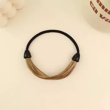 Новая Мода Парик Плетеный Ободок Эластичная Резинка для Волос Завязка Головной Убор для Женщин Девушек Простой Хвост Резинка Держатель