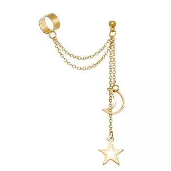 Новая мода серьги-клипсы-бабочки, женские серьги-крючки с кисточками, геометрические креативные серьги без пирсинга, женские зажимы для ушей, ювелирные изделия