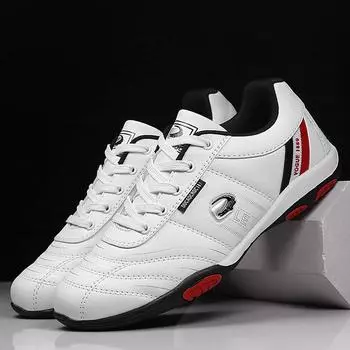 Новая мода водонепроницаемая мужская обувь для гольфа легкие кроссовки для гольфа 38 чёрный