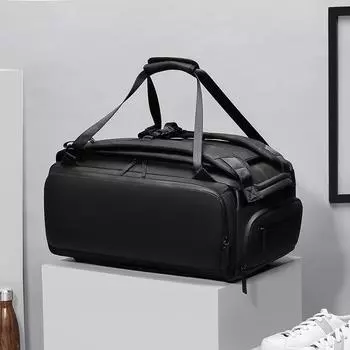 Новая мода, высокое качество дизайна, многофункциональная спортивная сумка с отделением для сухого и влажного воздуха, большой вместительный рюкзак для путешествий на открытом воздухе чёрный
