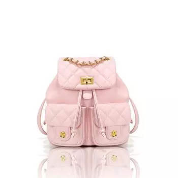 Новая мода, высококачественный маленький ароматный ромб, школьный рюкзак, простая текстура, пригородный дорожный рюкзак, сумка большой вместимости чёрный