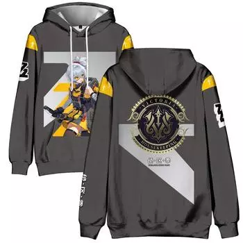 Новая мода Zenless Zone Zero 3D Print Одежда уличная мужская толстовка с капюшоном с длинным рукавом пуловер Топы XS