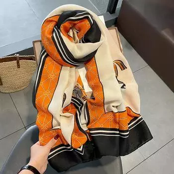 Новая мода женский солнцезащитный теплый ветрозащитный холодный длинный платок на все времена года шарф для женщин 90*180cm