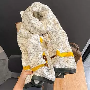 Новая мода женский солнцезащитный теплый ветрозащитный холодный длинный платок на все времена года шарф для женщин 90*180cm