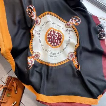 Новая мода женский солнцезащитный теплый ветрозащитный холодный длинный платок на все времена года шарф для женщин 90*180CM