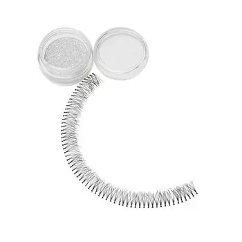 Новая модель 2022 года, сегментированные накладные ресницы, одиночные пучки волос, волосы из куриных когтей. Мягкое и естественное наращивание, макияж глаз jizhua--10mm