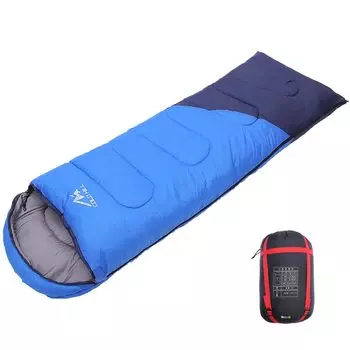 [Новая модель 2024 года] Спальный мешок, летний спальный мешок, спальный мешок конвертного типа, легкий, компактный, для 1 человека, можно соединить 2 части, SBS двусторонний