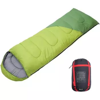 [Новая модель 2024 года] Спальный мешок, летний спальный мешок, спальный мешок конвертного типа, легкий, компактный, для 1 человека, можно соединить 2 части, SBS двусторонний