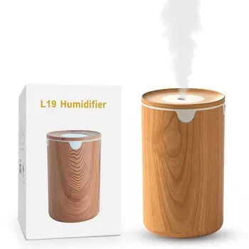 Новая модель Маленькая настольная светодиодная ароматерапия Ультразвуковая настольная автоматическая остановка сухого горения Маленькая настольная для гостиной Следующая совместима с хлоритовой лихорадкой