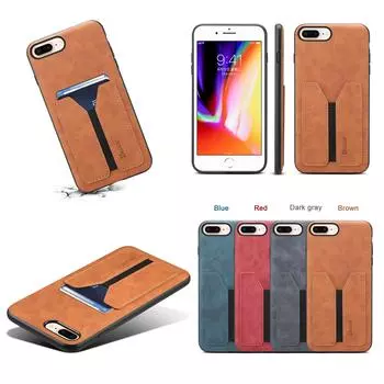 Новая модель подходит для чехла для мобильного телефона iPhone7/8Plus, чехла для мобильного телефона Apple Xs, защитного кожаного чехла для карт Samsung Note9. iPhone7/8 красный