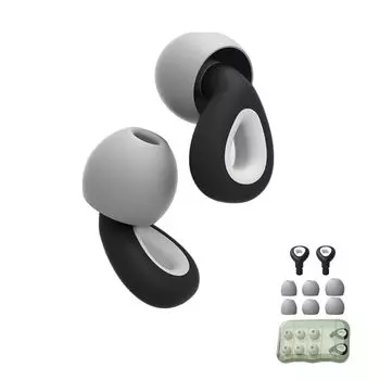 [Новая модель выпущена в июле] Беруши для сна Беруши полностью звукоизолирующие шумоподавление Антихраповое бесшумное сокровище унисекс 35 дБ хороший сон