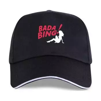 Новая модная бейсболка унисекс Bada Bing The Sopranos, летняя уютная дышащая бейсболка с забавным принтом унисекс \ u0