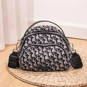 Новая модная большая вместительная сумка женская повседневная универсальная сумка через плечо многофункциональная портативная сумка через плечо