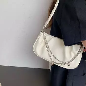 Новая модная дизайнерская сумка, плиссированная, высококачественная, сумка под мышкой, мягкая кожа, роскошный бренд, повседневная женская сумка через плечо