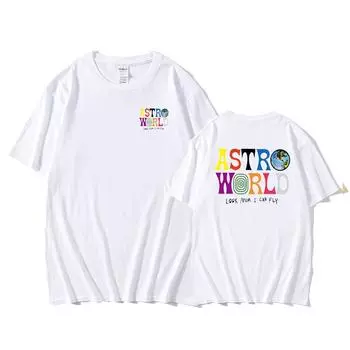 Новая модная футболка в стиле хип-хоп для мужчин и женщин ASTROWORLD Harajuku футболки Wish You Were Here футболка с буквенным принтом S королевский синий